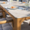 4SO Liam teak tuintafel met keramisch blad - 0